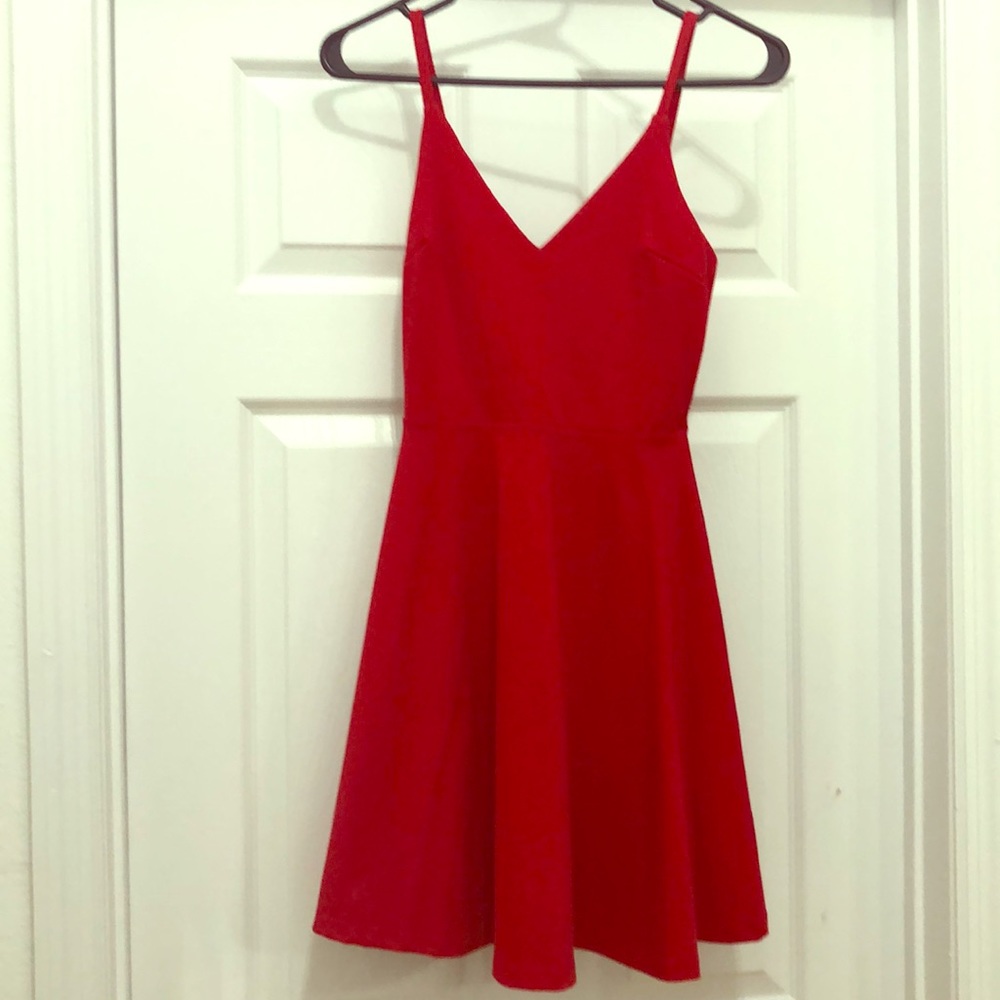 Red dress
